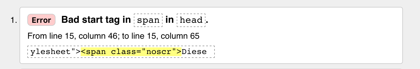 Error: Bad start tag in span in head.